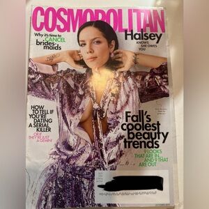 Cosmopolitan Halsey October 2019 Magazine